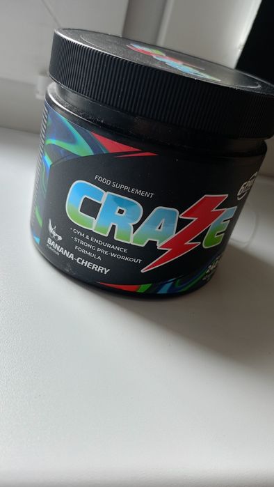 6PAK Craze Pre-workout 240 g