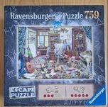 Puzzle Studio Artysty z serii Ravensburger Escape Puzzle 759 el.