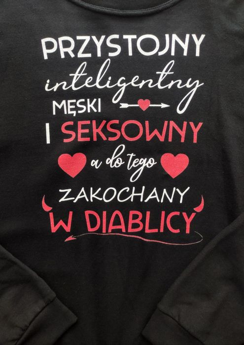 Bluza męska Zakochany w Diablicy ^_^