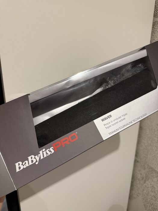 Потрійна плойка для волосся