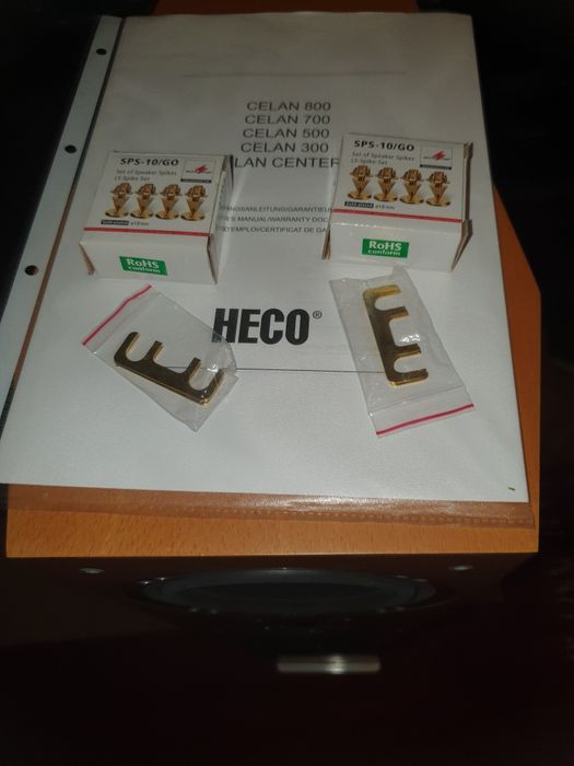 Heco celan 700 kolumny Jak nowe