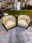 Biedermeier fotel (2szt) z Niemiec - Antyk meble używane DOWÓZ DO DOMU