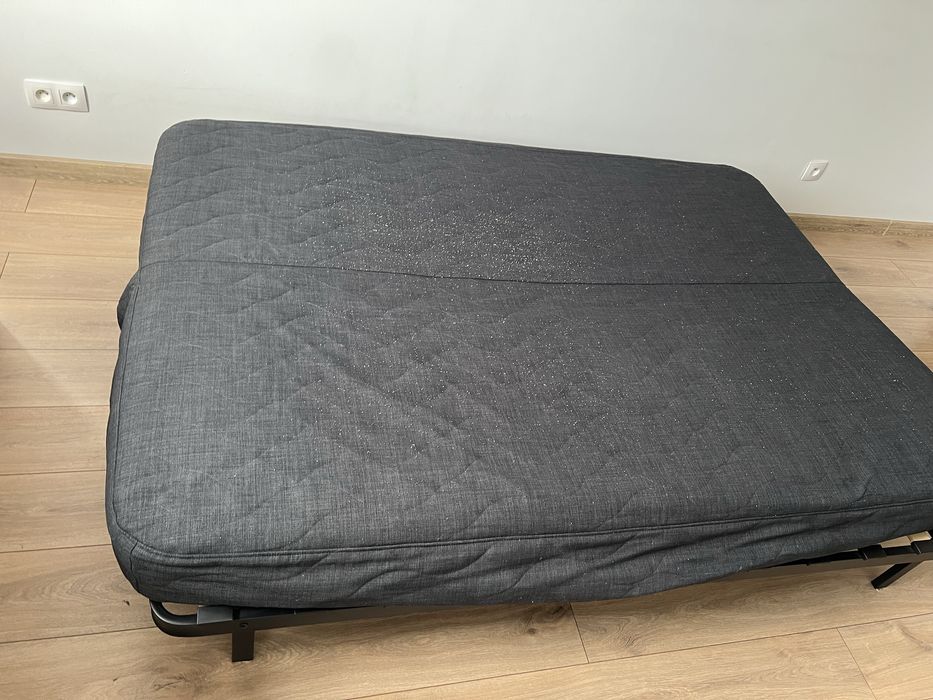 Sofa 3 osobowa rozkladana z materacem i pokrowcem