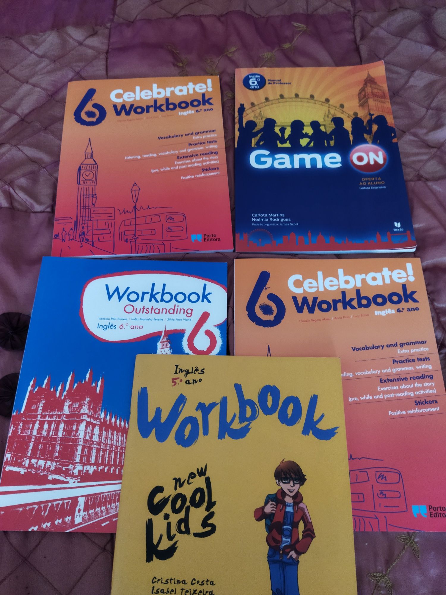 Cadernos de atividades inglês 6 ano