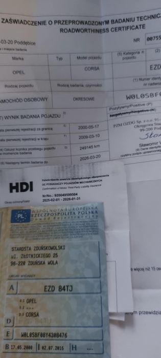 Opel Corsa w Dieselku