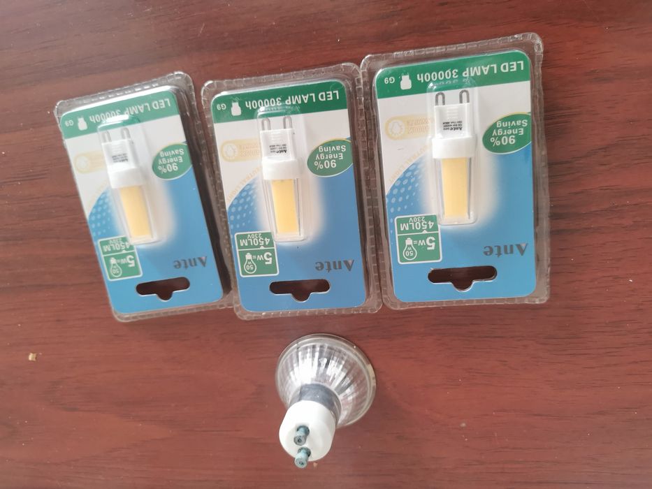 Lâmpadas led novas
