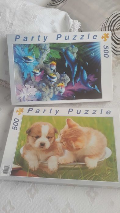 Varios Puzzles feitos uma vez