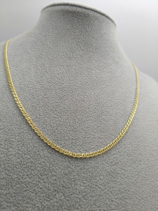 Złoty Łańcuszek Mona Lisa 42cm Pr.585 Nowy Zapraszamy