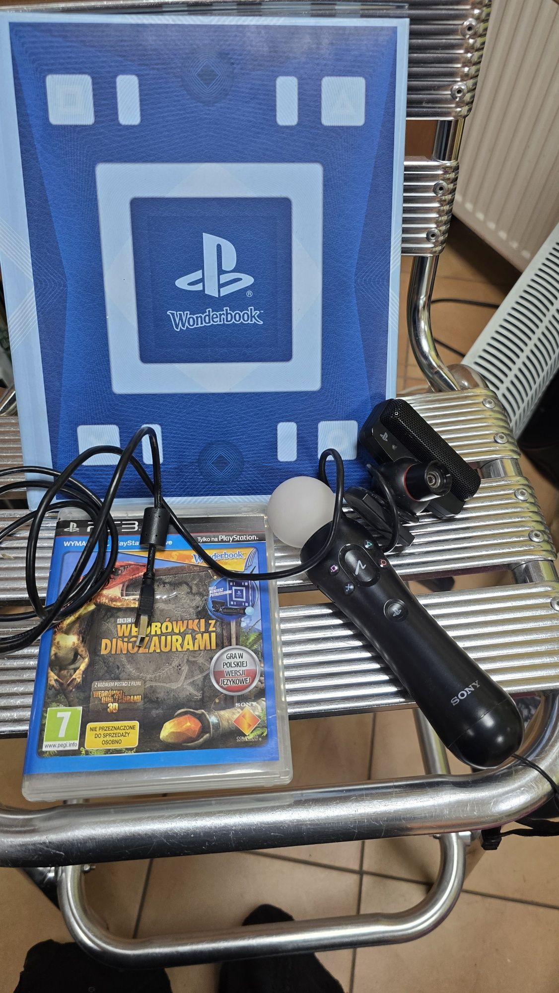 Zestaw do PS3 move Książka Gra kamera