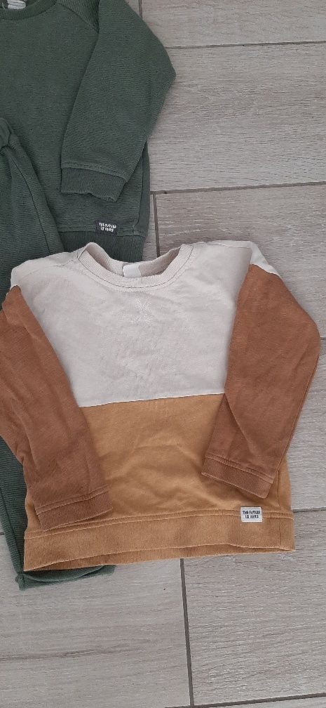 Dresy i bluza H&M 104 dla chłopca na jesień