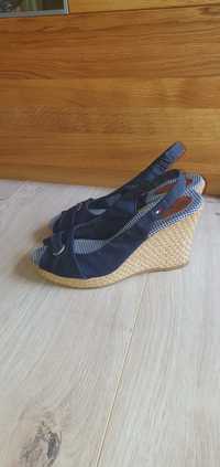 Espadryle sandały Tommy Hilfiger 40 41 stan idealny