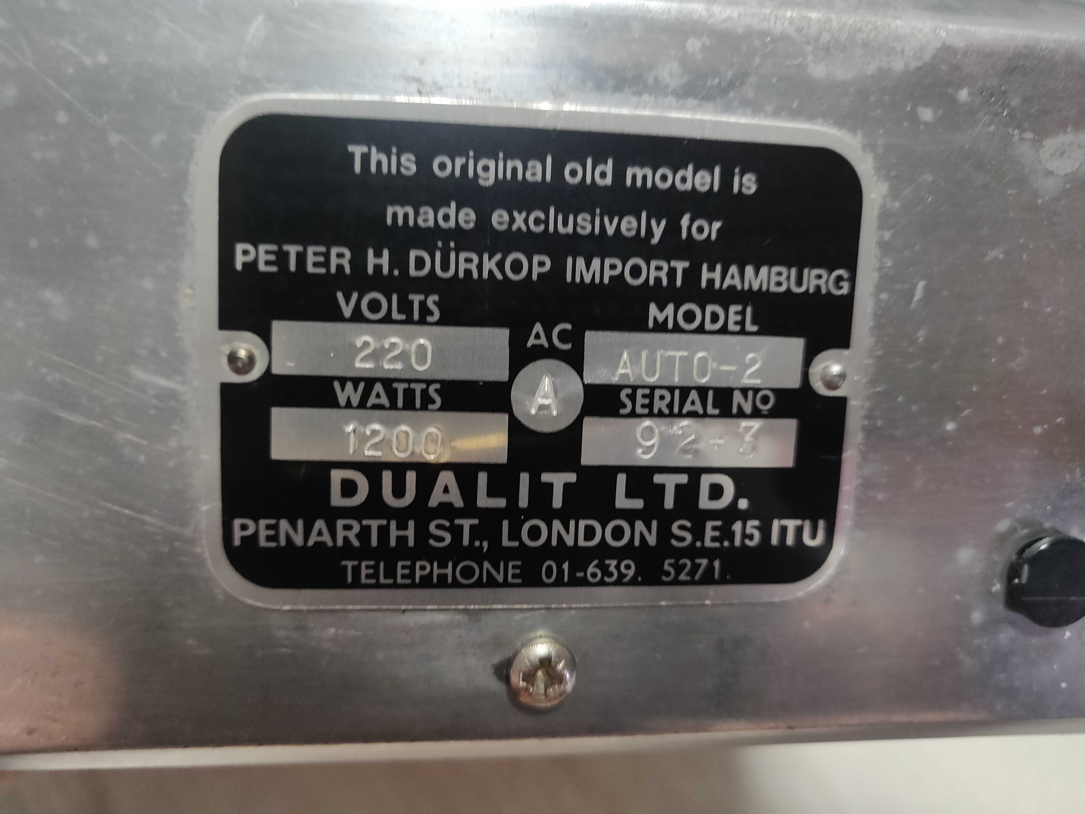Toster Vintage, retro, loft Dualit