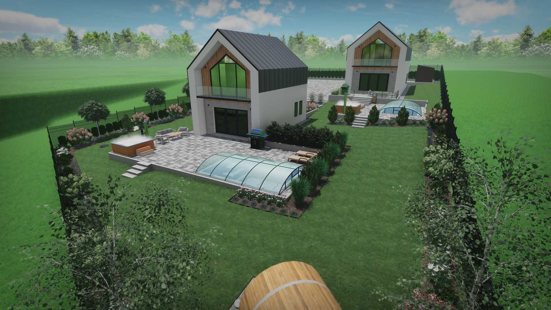 Projektowanie ogrodów, tarasów, rabat, elewacji - Architekt Krajobrazu