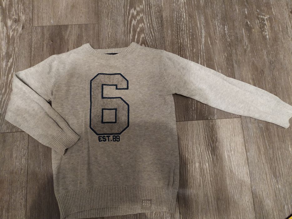 RESERVED Sweter Sweterek Chłopięcy Szary