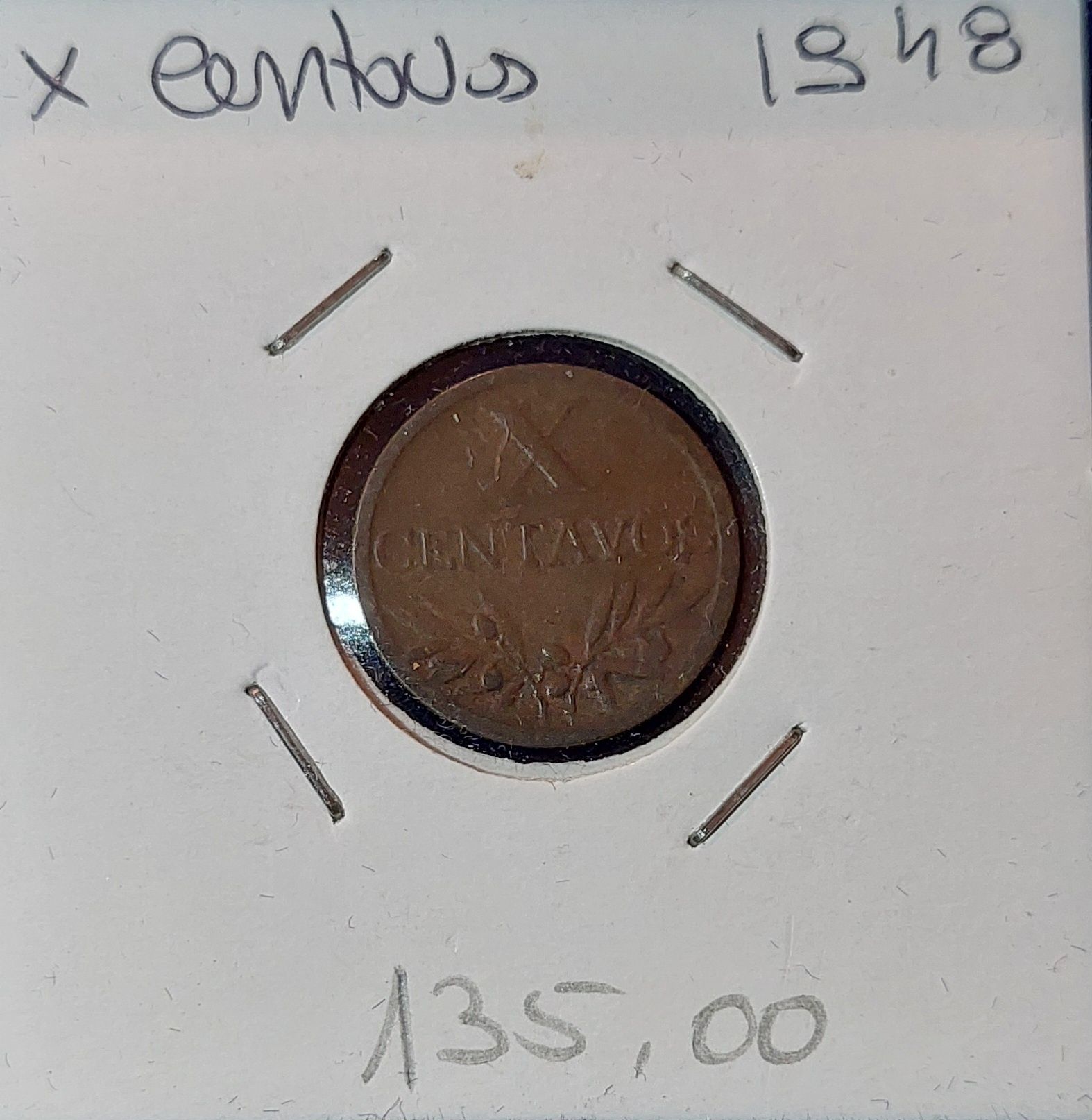 Moeda X centavos de 1948