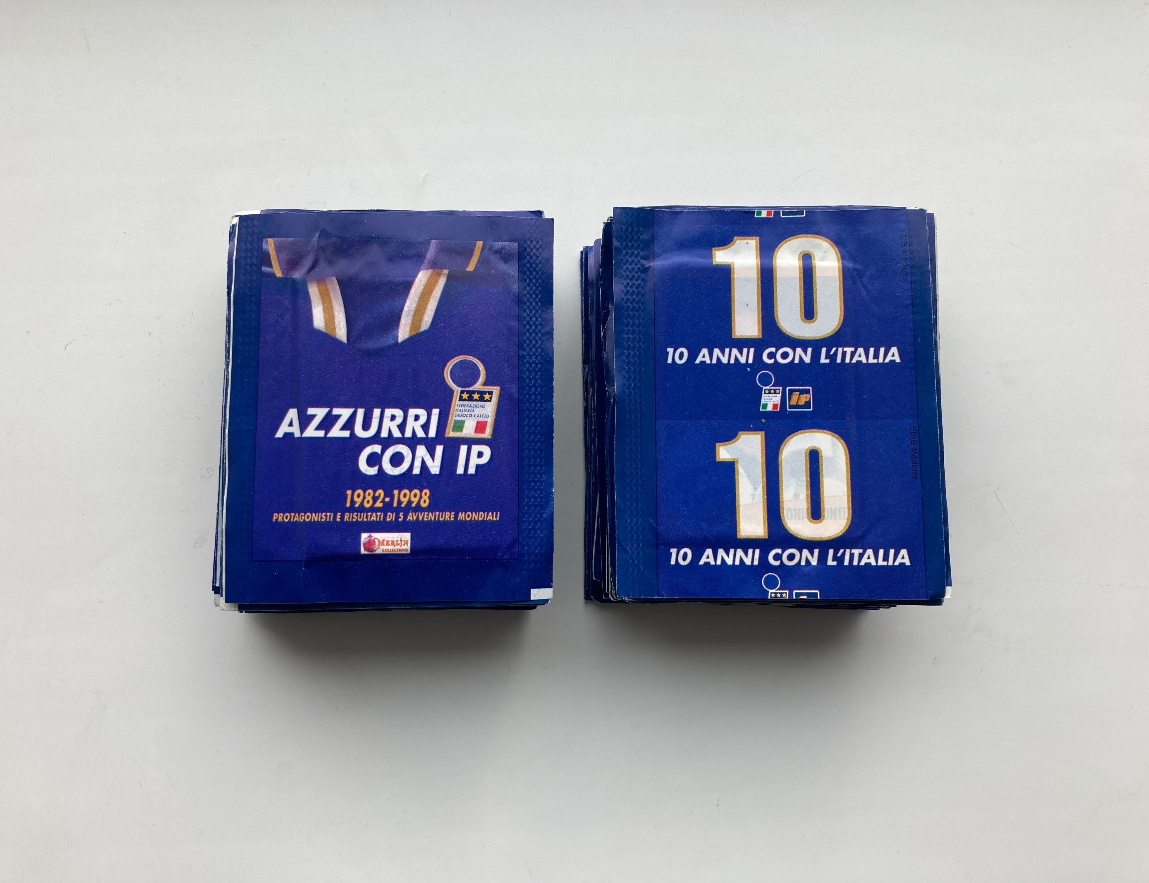 Azzurri Con ip 1982-1998 Panini