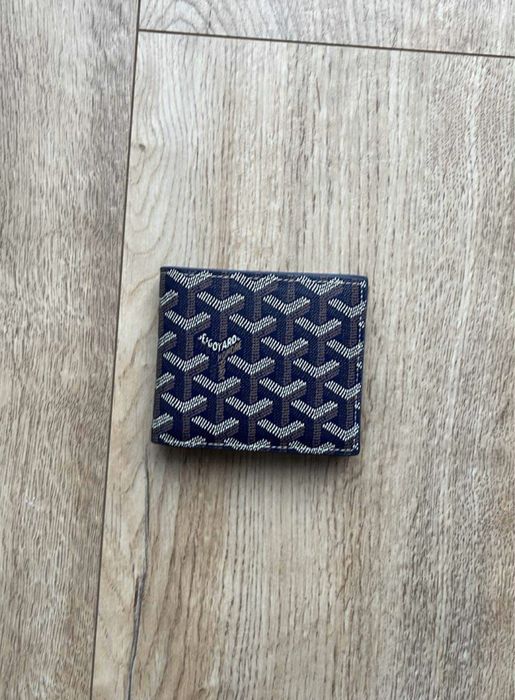 Portfel Goyard (ciemno niebieski)