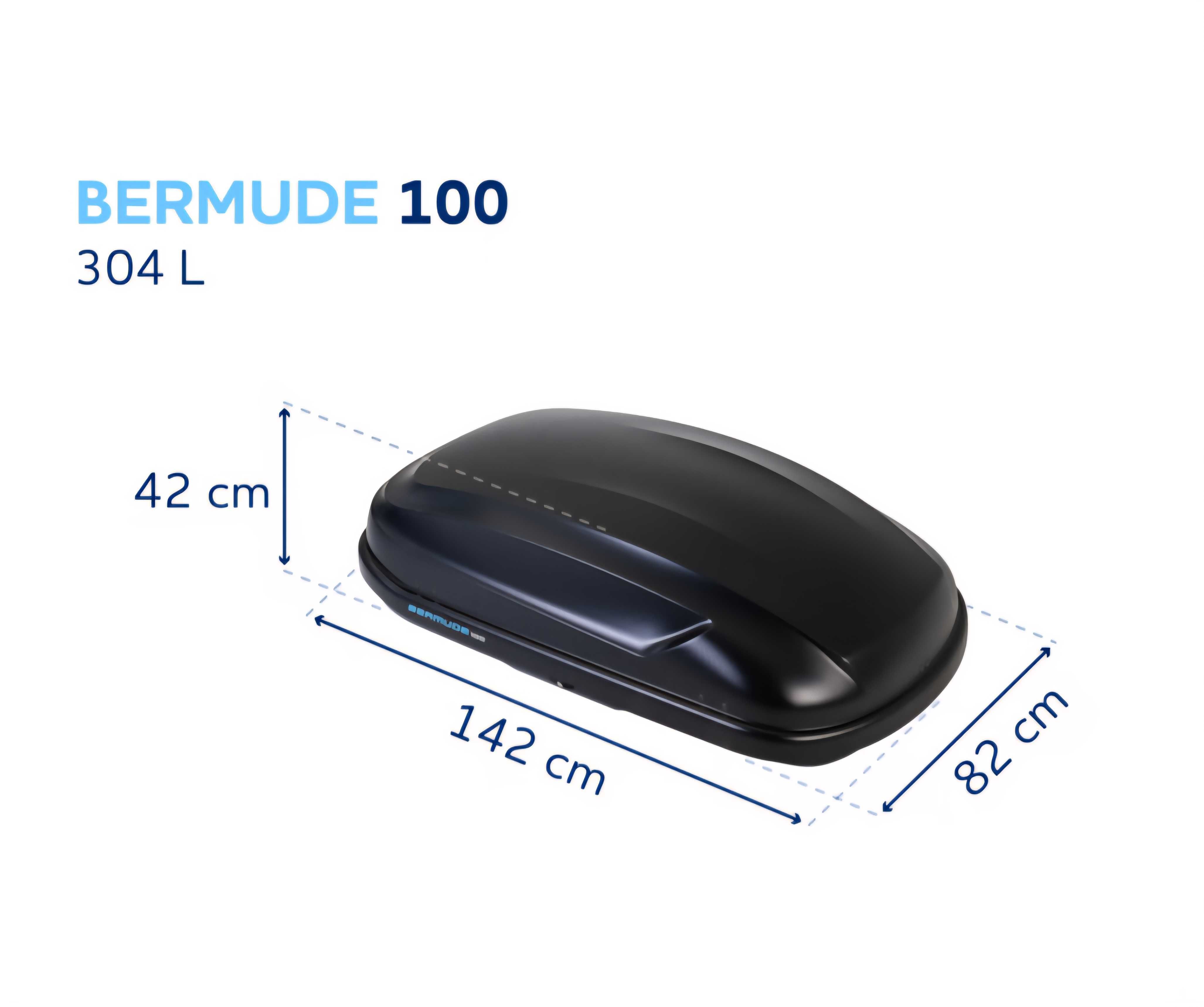 Mala de tejadilho Bermude 100