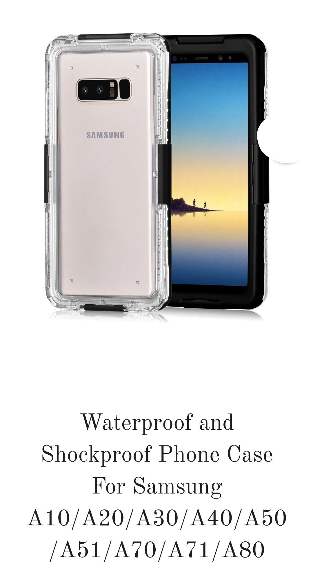 Capa a prova de Água para Samsung