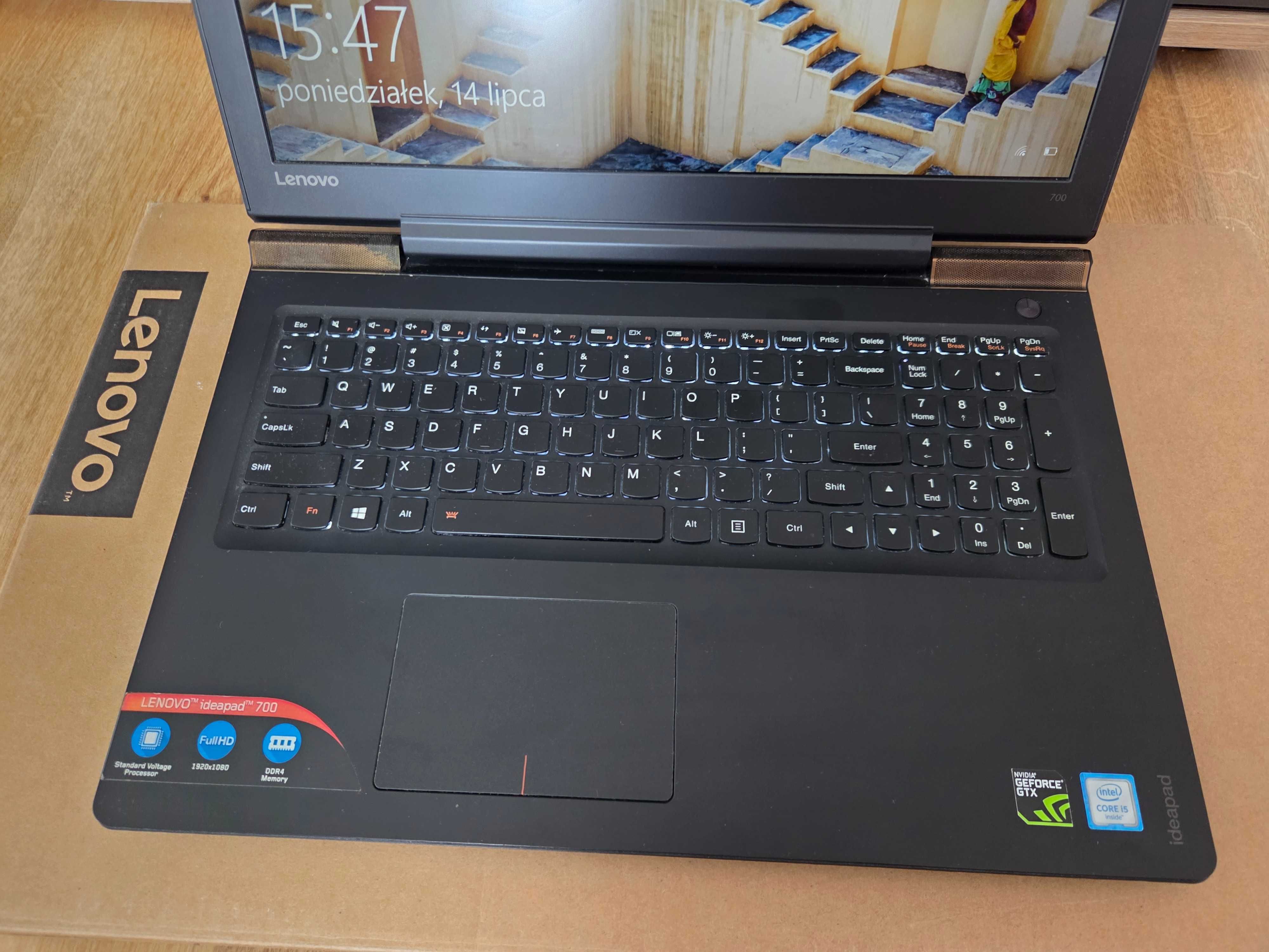 LENOVO 700-15ISK I5-6300HQ/4GB/1TB/GTX 950M-2GB/W10 15.6'' 80RU00GPPB
