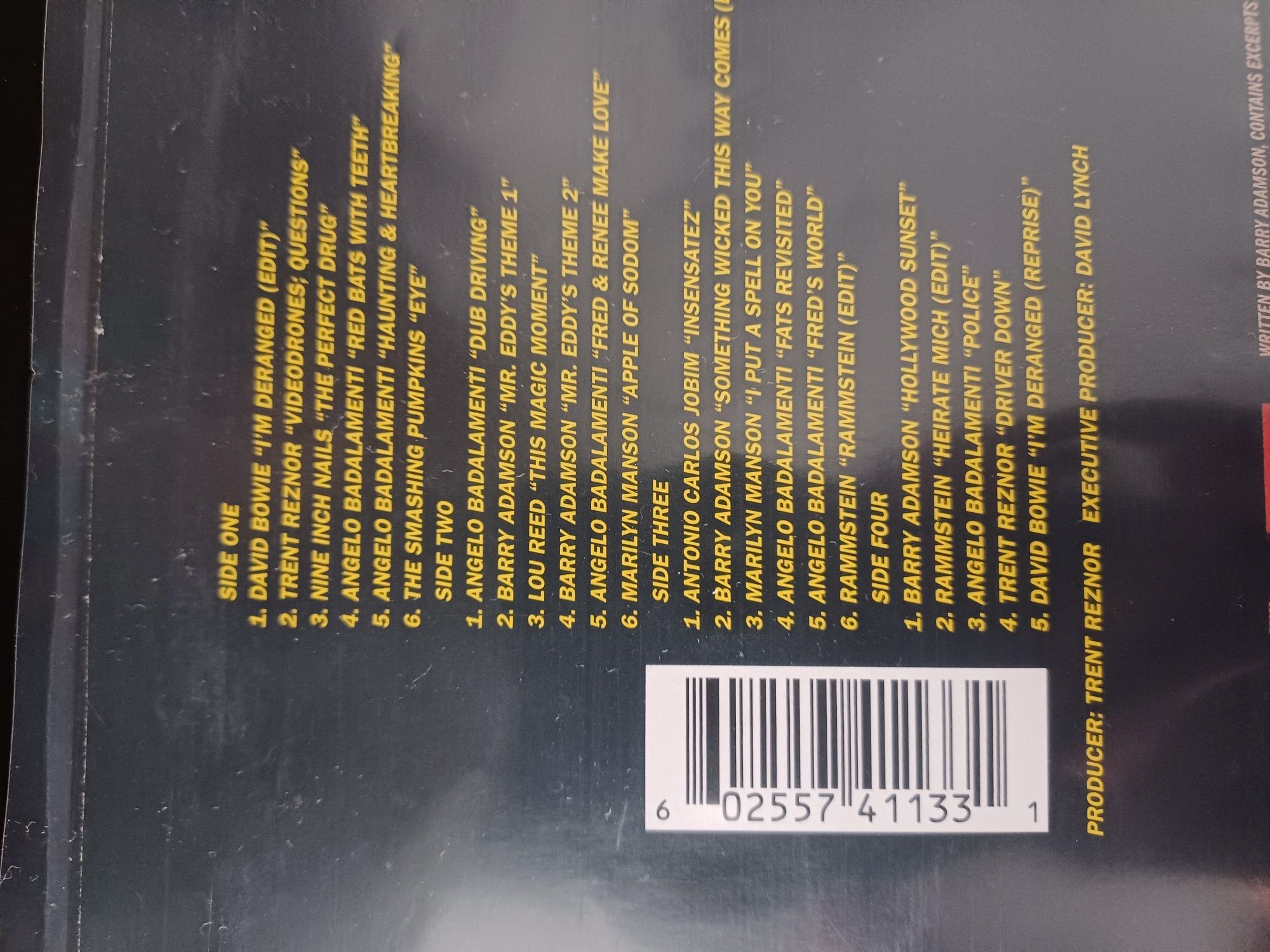 Vinil banda sonora Lost Highway, como novo