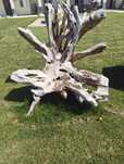 Trono de jardim antigo tipo Game of Thrones / Assento de jardim
