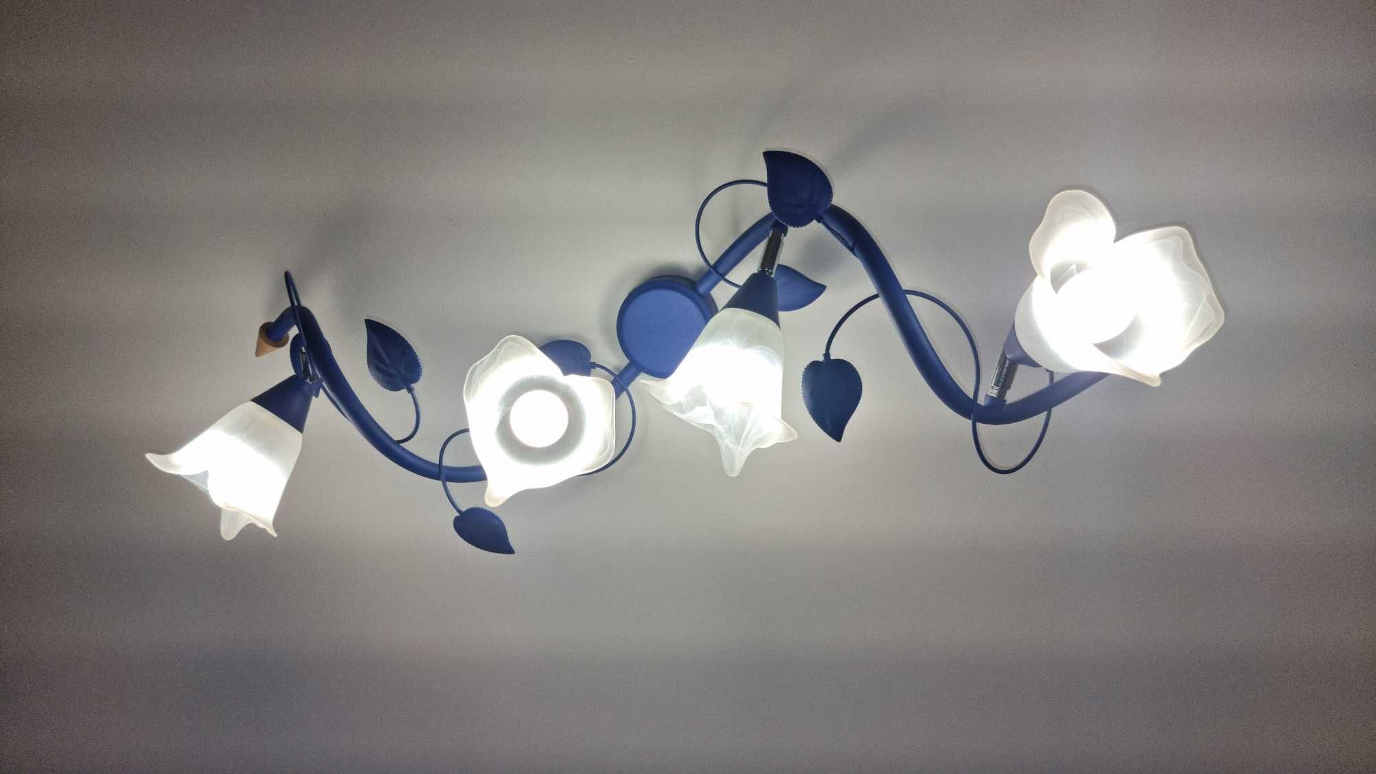 Lampa wisząca sprawna ciekawy wzór