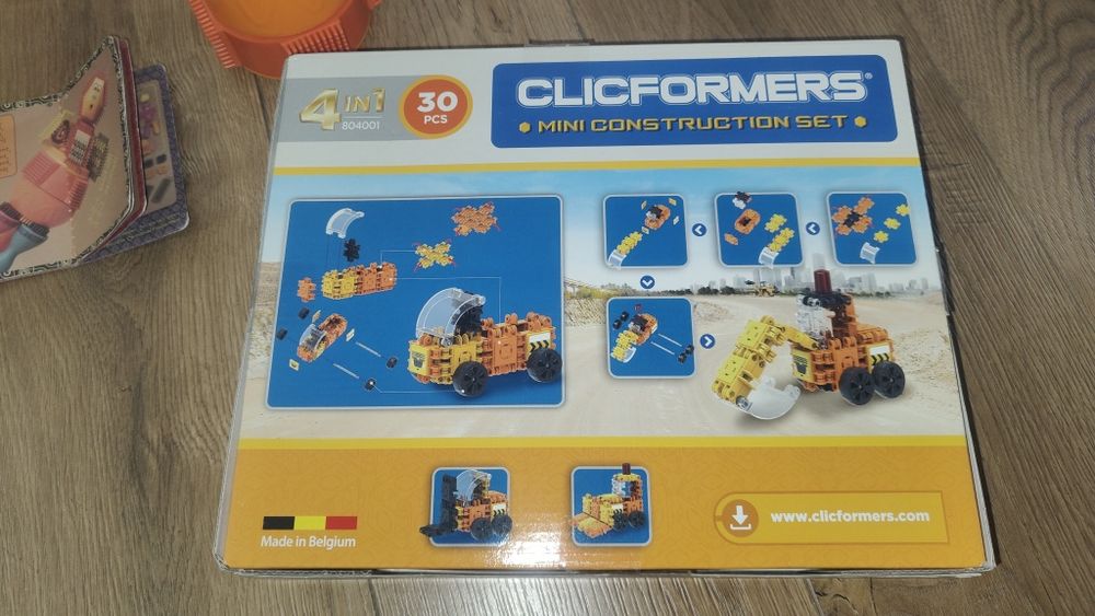 Klocki języki Spinaroos oraz Clicformers
