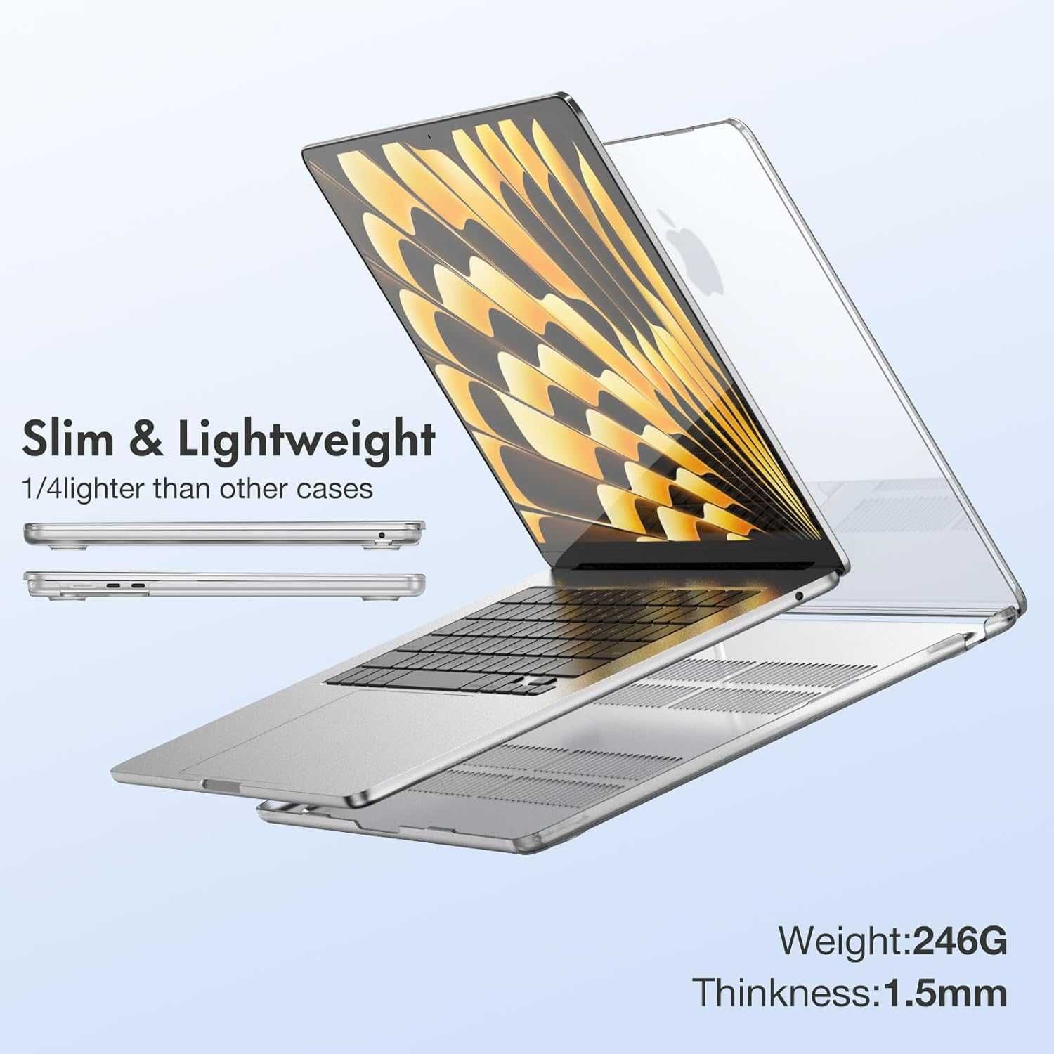 HARD Case Crystal Apple MacBook Air 15 M2 A2941