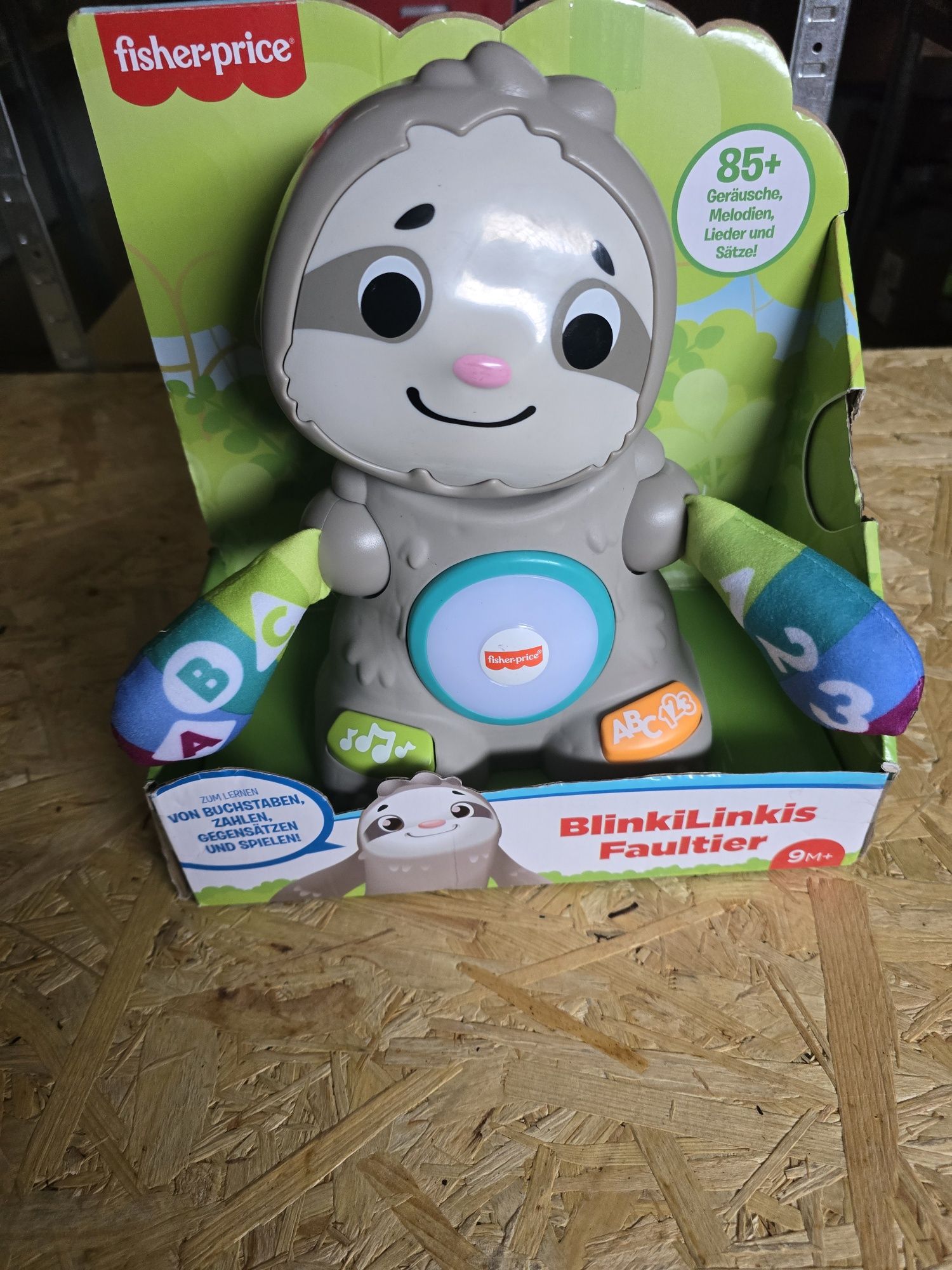 Leniwiec świecący Fisher-Price GHR18