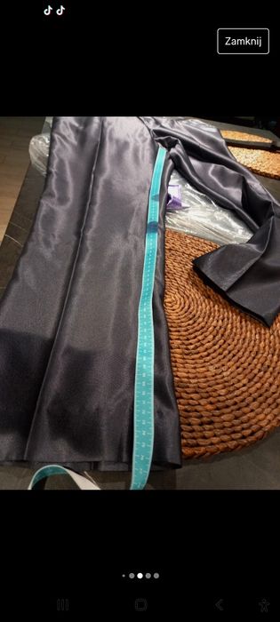 Garnitur męski kolt szary