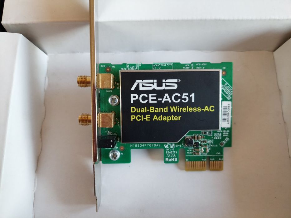 Placa PCIe Wi-Fi Asus PCE-AC51