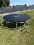 Trampolina ogrodowa 300cm, bdb stan