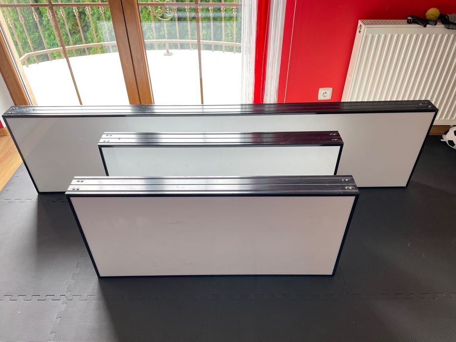 Kaseton reklamowy podświetlany 200/48/10 i 100/48/10