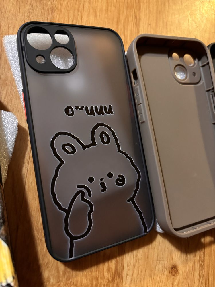 Чехол 13 14 iphone case чохол на айфон барбі коти ведмедики