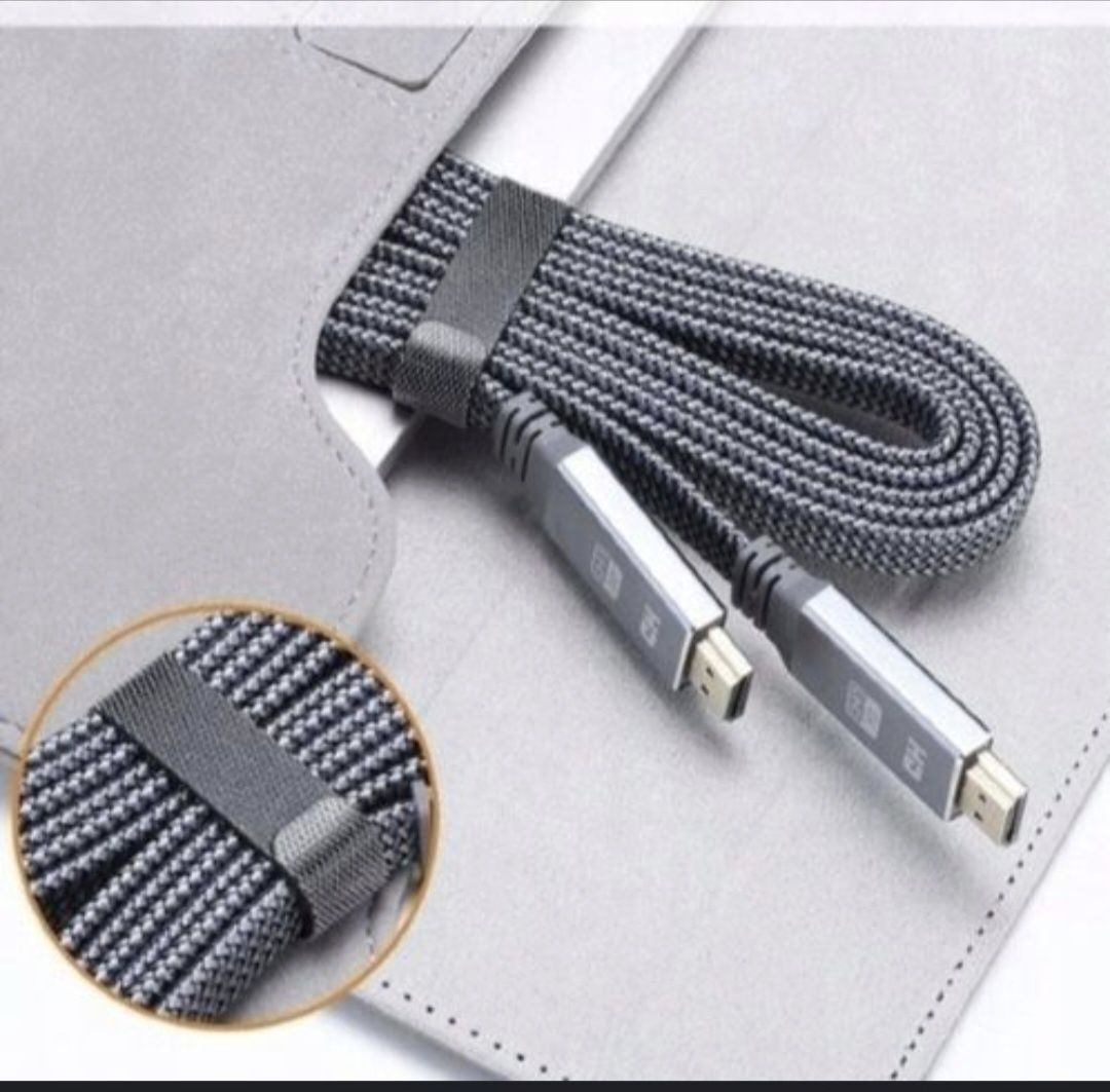 Płaski kabel HDMI 4k 3m.