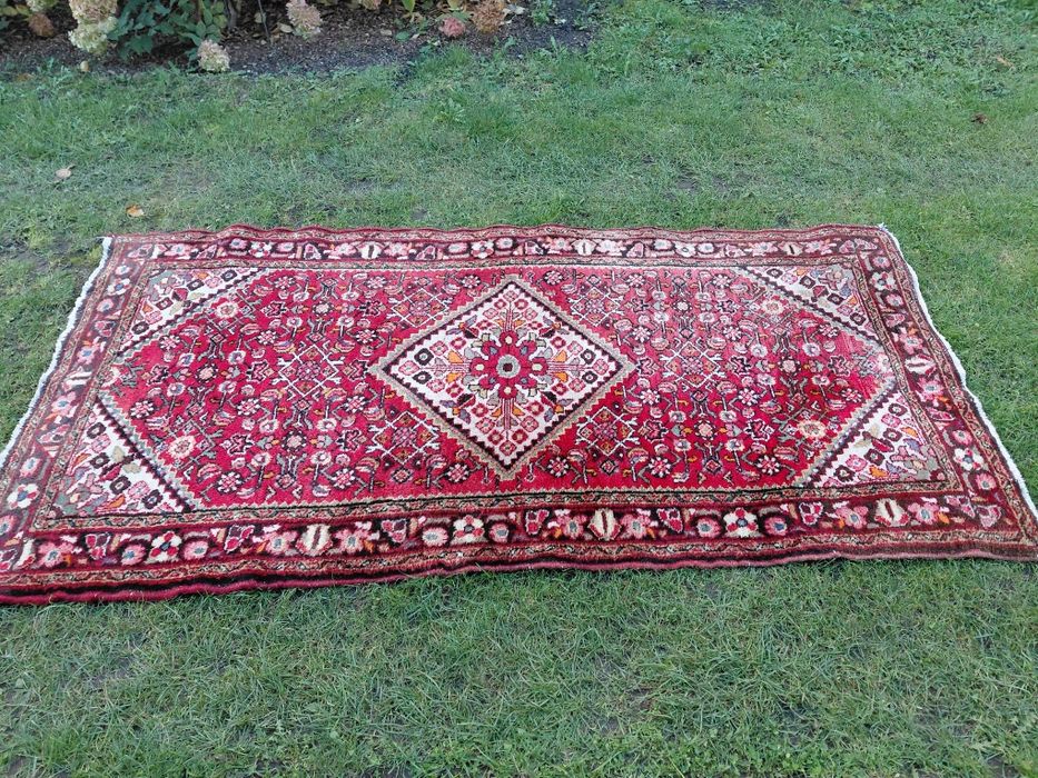 Dywan wełniany ręcznie tkany orientalny 106cm / 210cm