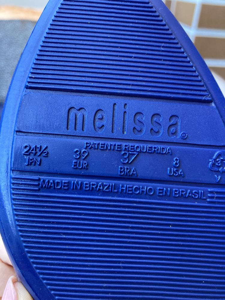 Sabrinas Melissa azul tamanho 39