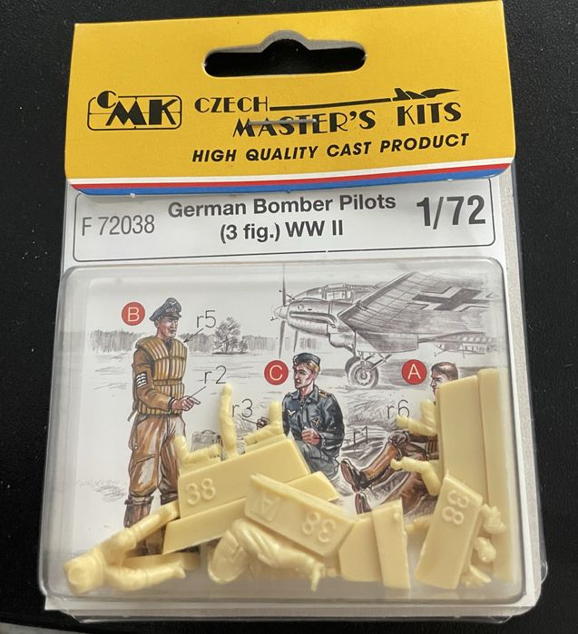 CMK, figurki niemieckich pilotów w skali 1:72