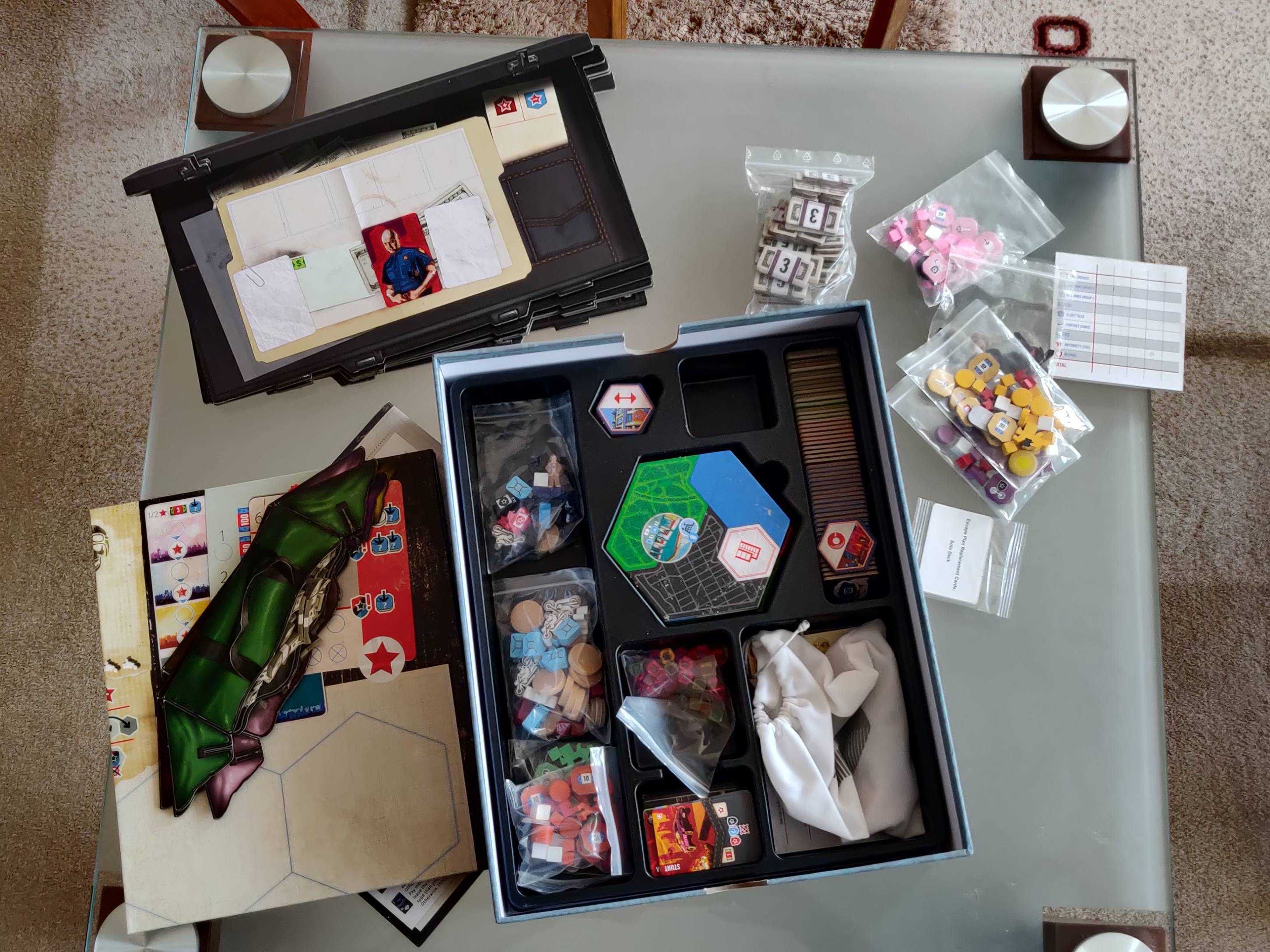 Escape Plan Deluxe Kickstarter edition - gra planszowa, Vital Lacerda