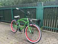 Rower zielony unisex