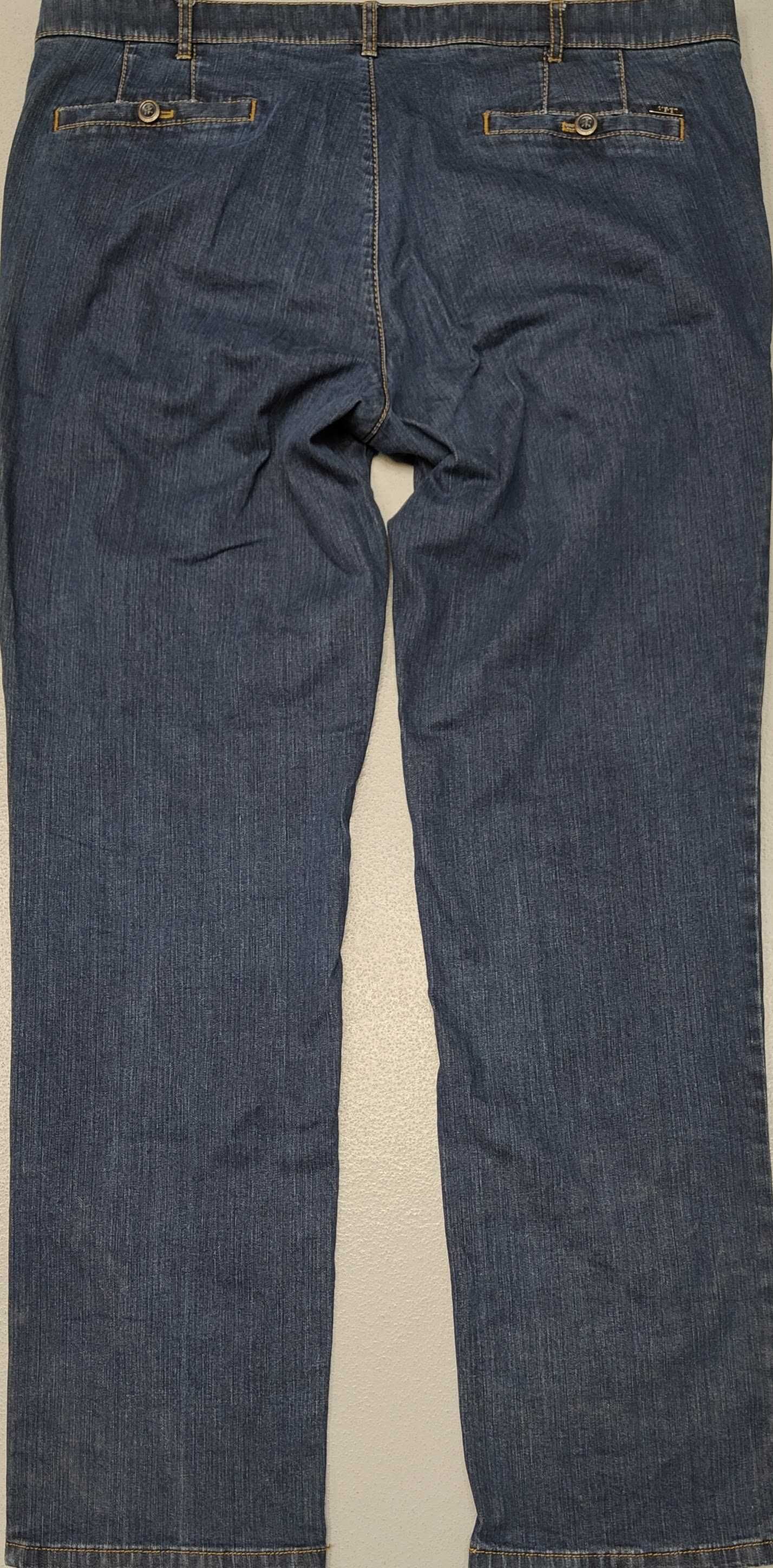 R) MEYER oryginalne luksusowe spodnie jeansowe Roz.52