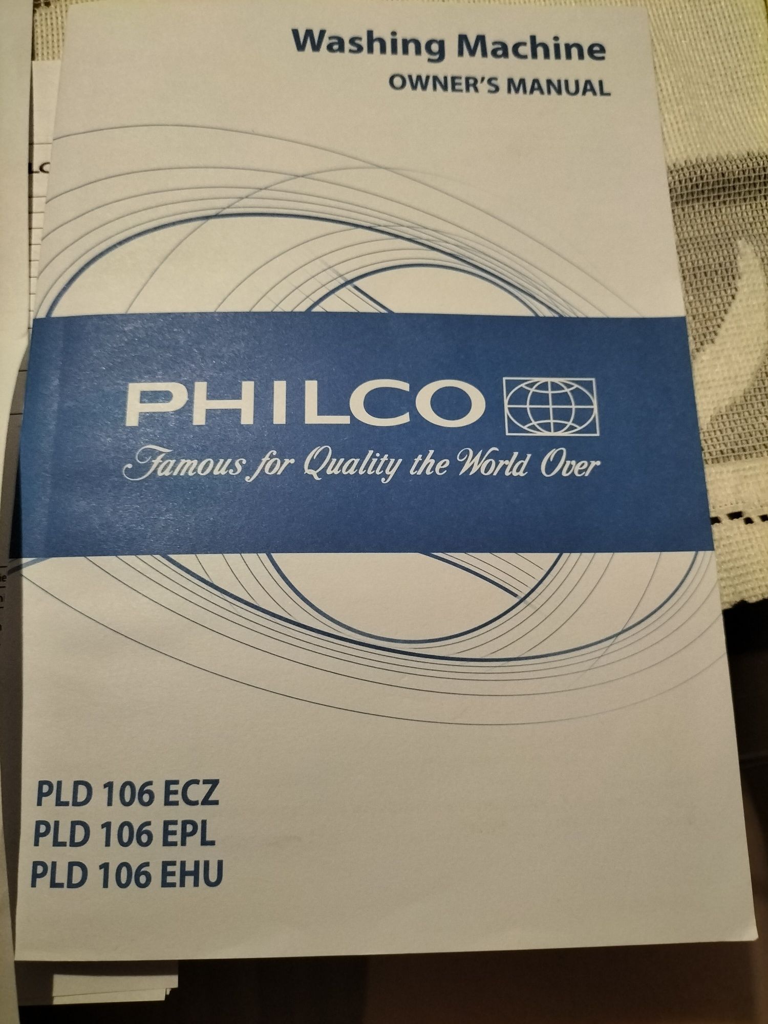 Pralka PHILCO EPL 106 Nowa