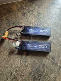 Bateria Pakiet lipo  2 x 2s50c 5000mah stan dobry