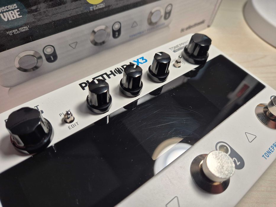 TC Electronic Plethora X3, multiefekt, looper, tuner