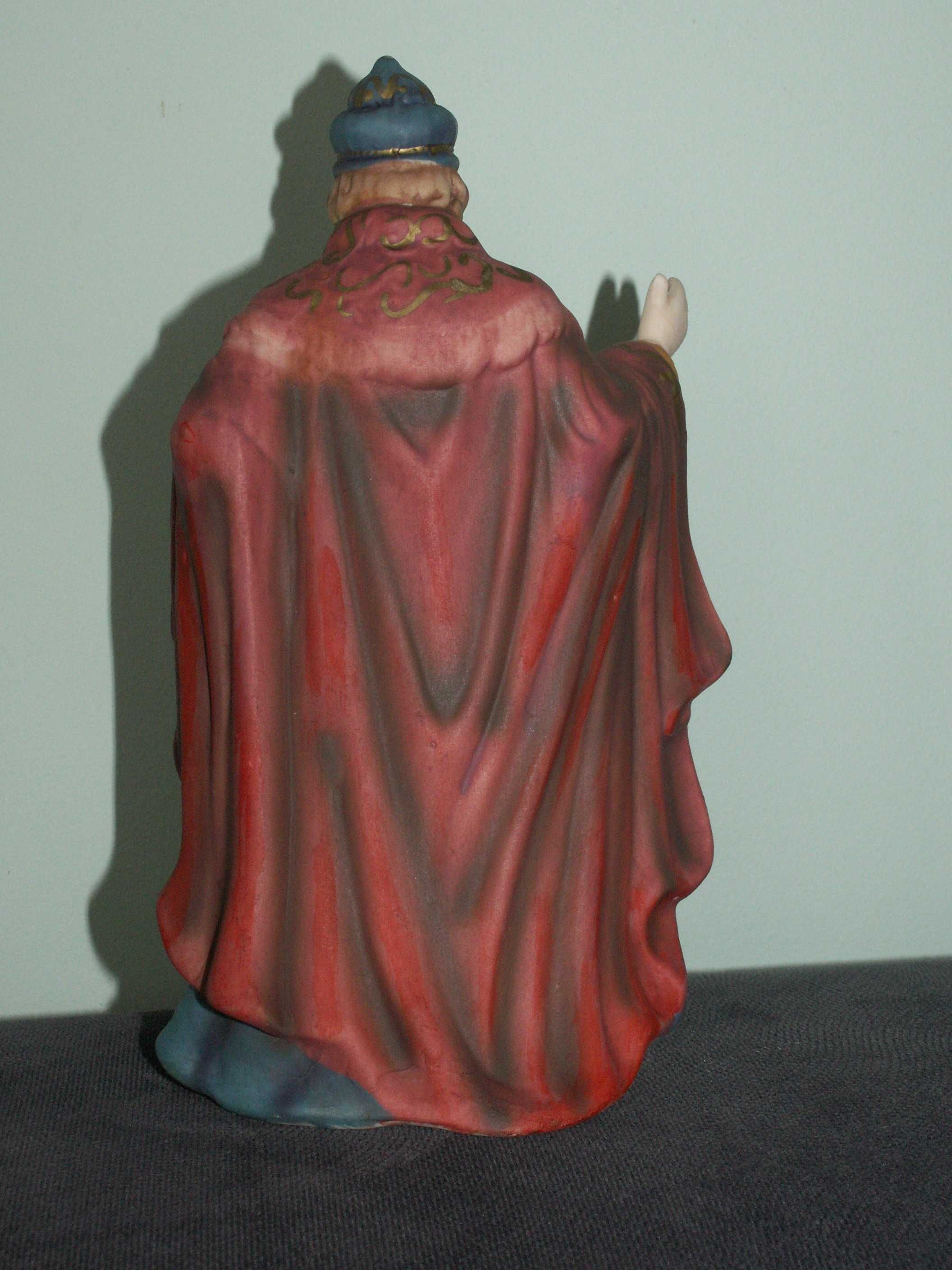 Król do Szopki Bożonarodzeniowej - Stajenki do figur 19 cm  z ceramiki
