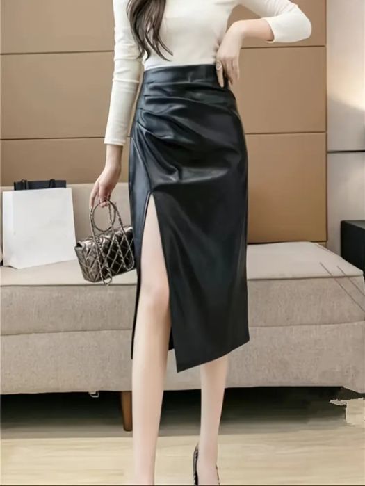 Жіноча спідниця міді, ХЛ