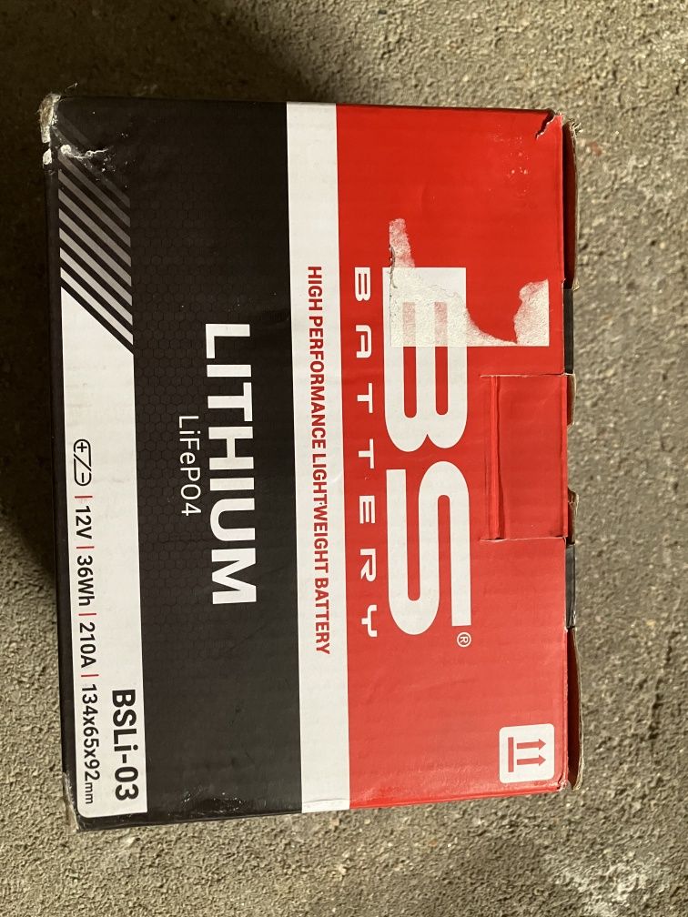 Bateria litio para mota