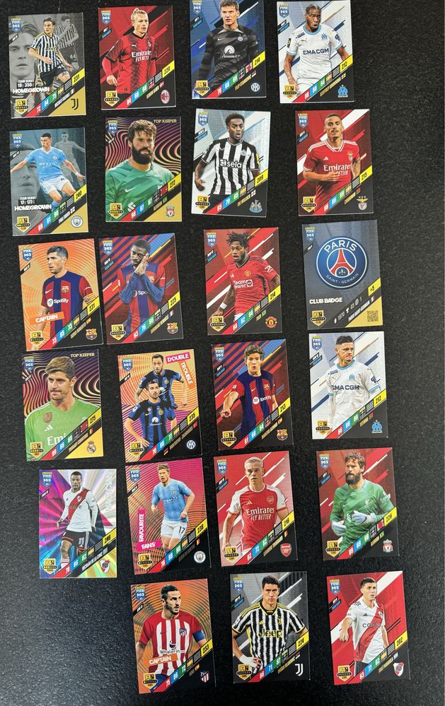 Karty FIFA 365 Panini 2024 Adrenalyn 23 sztuki