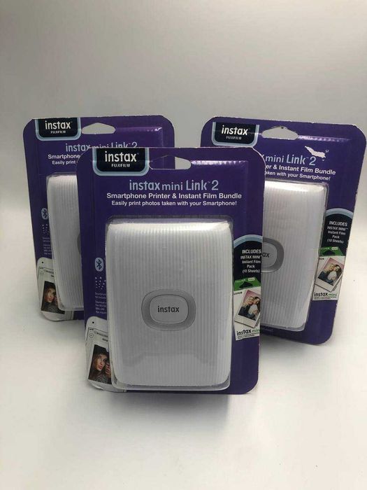 МАГАЗИН! Фотопринтер Fujifilm Instax Mini Link 2 White/Blue